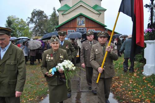 Відкриття пам'ятника воїнам УПА