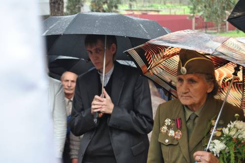 Відкриття пам'ятника воїнам УПА